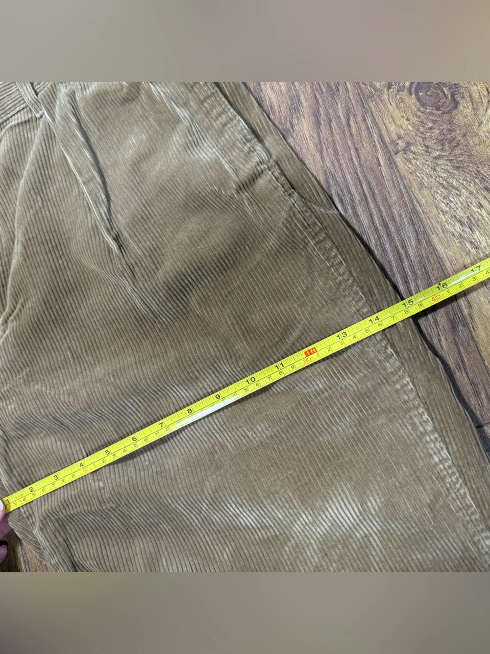 Vintage Polo Ralph Lauren Corduroy Pants Men’s 36x34 Tan Brown Made in USA